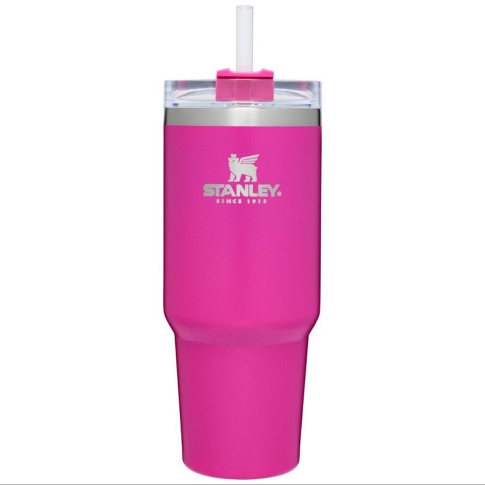 Stanley RAVISHING PINK 30oz Stainless Steel Adventure Quencher Tumbler - Picture 3 of 8